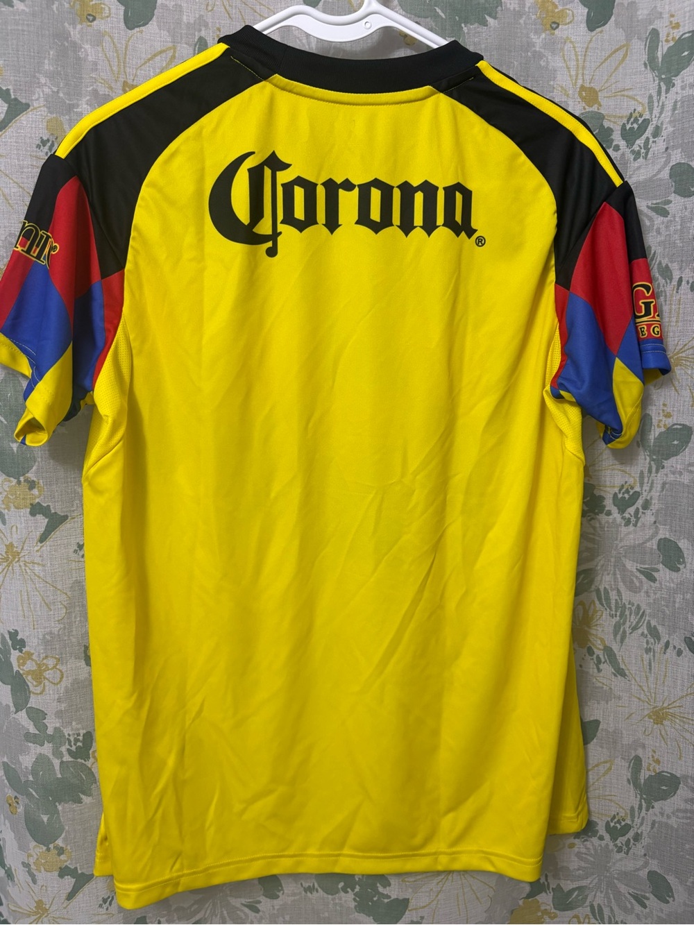 adidas Yellow Red Blue Club América Home Soccer Jersey - Picture 2 of 4
